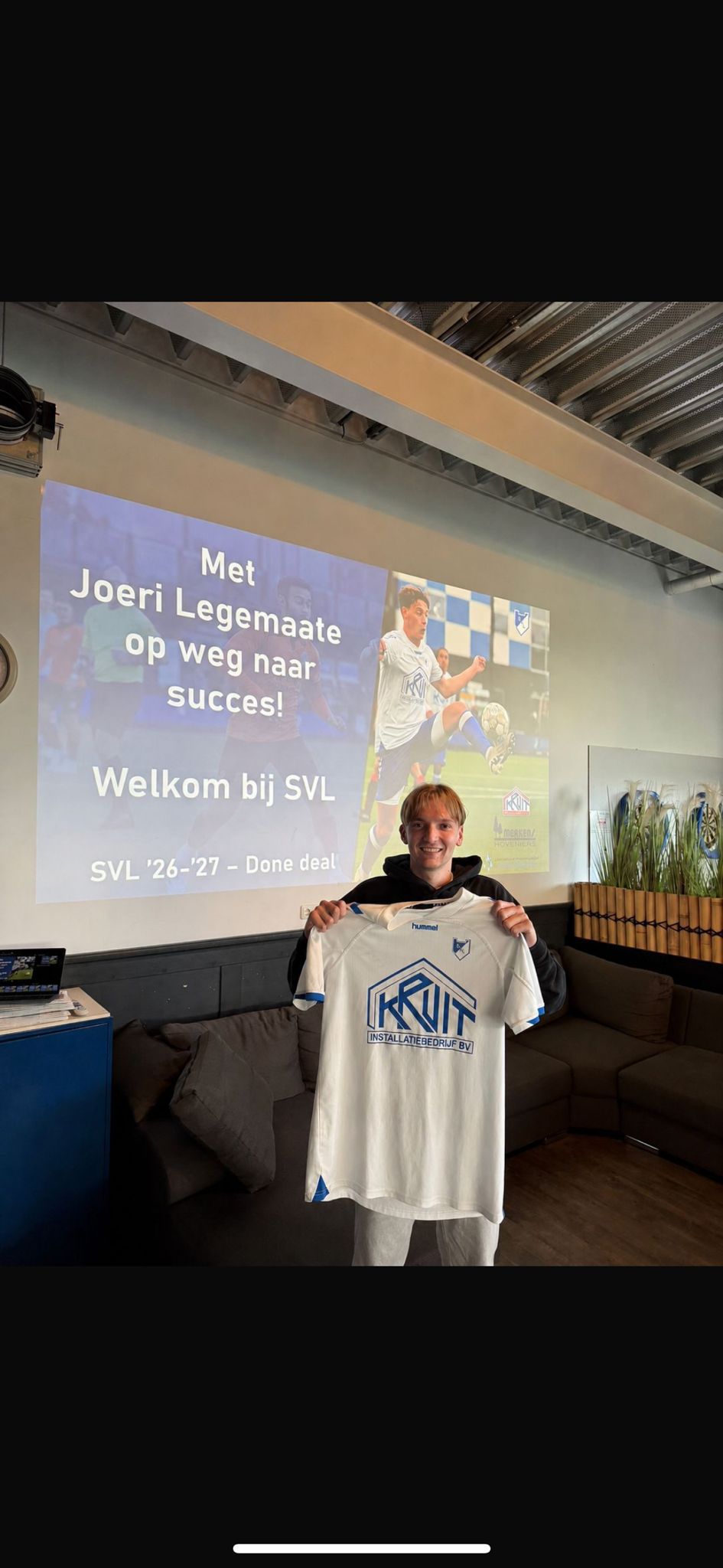 SVL versterkt zich met keeper Joeri Legemaate