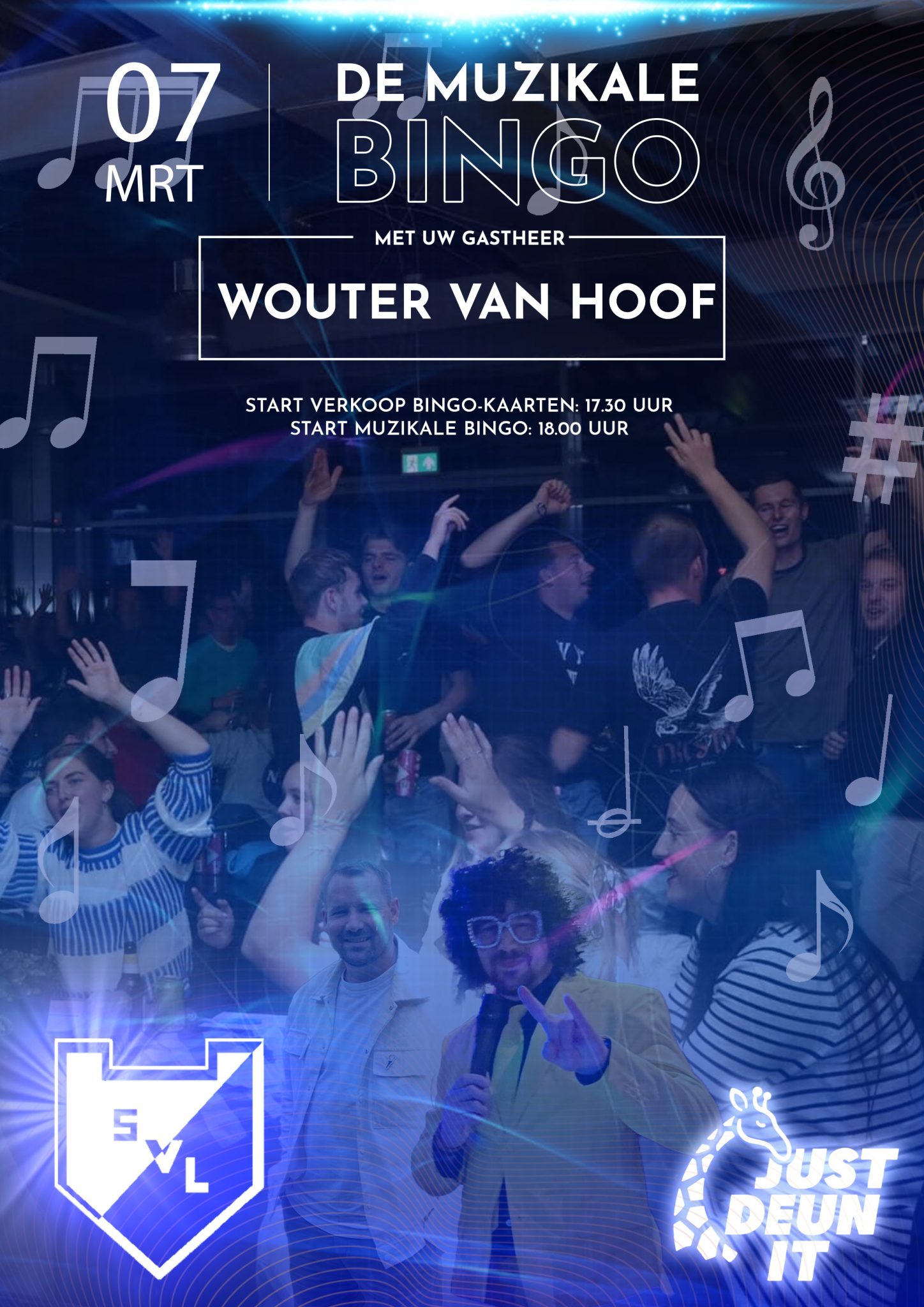 Muzikale Bingo met Wouter van Hoof bij SVL!